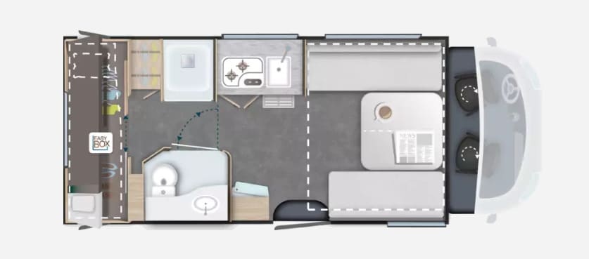 camping car graphite 380